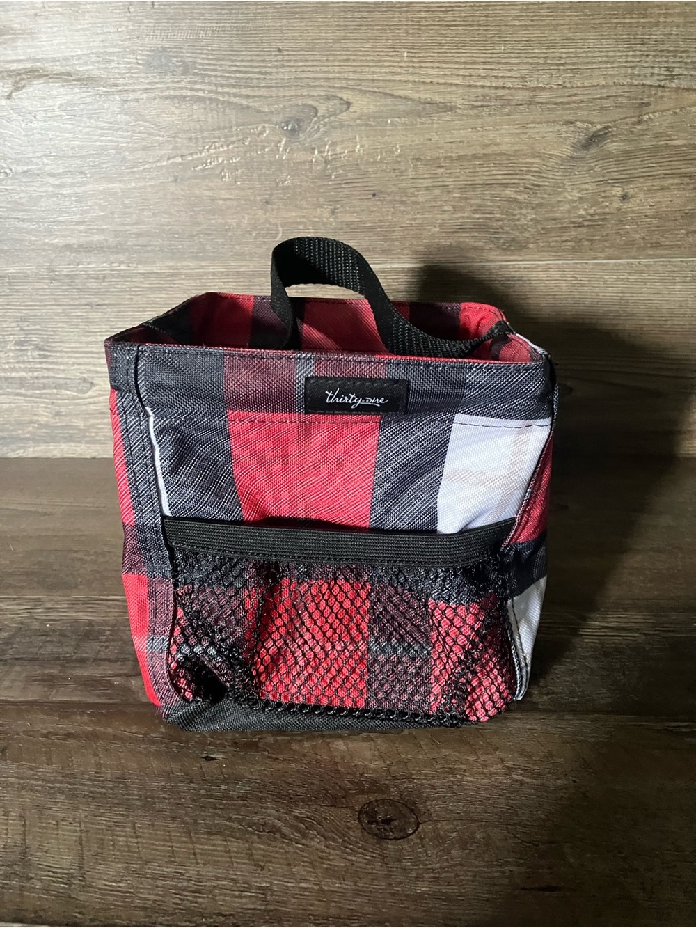 thirty-one littles carry all red plaid